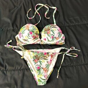 Push up Victorias Secret Floral Bikini